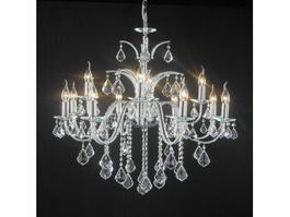 Chandelier Crystal Candlesticks 3d preview