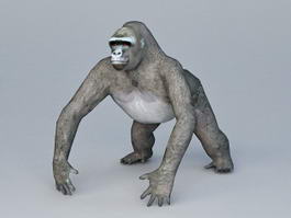 Gorilla 3d model free download - CadNav