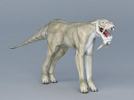 Lion Like Beast 3d model preview