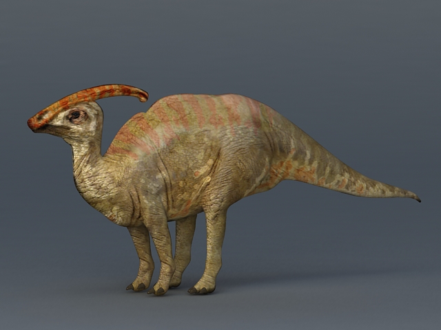 Charonosaurus Dinosaur 3d rendering