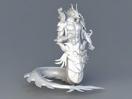 Chinese Dragon King 3d model preview