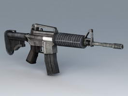 Colt M4 Carbine 3d model preview