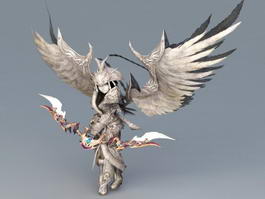 Fallen Angel Archer 3d model preview