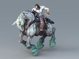 Darksiders Character 3d model preview