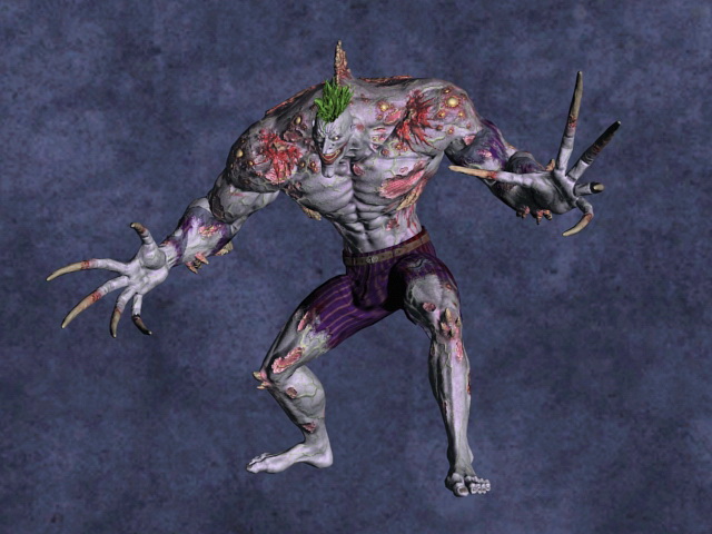 Batman Arkham Asylum Titan Joker 3d model - CadNav