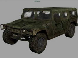 Military Hummer 3d preview