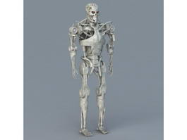 Terminator T-800 Endoskeleton 3d model preview