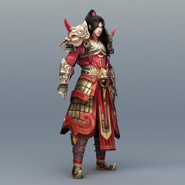 chinese warrior armor