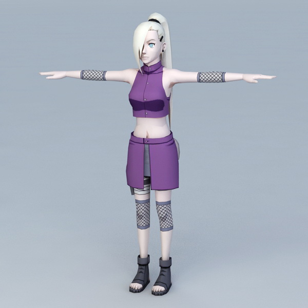 ArtStation - Ino Naruto 3D version