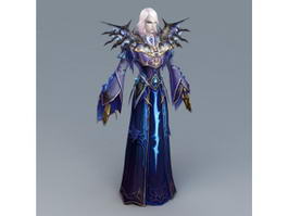 Magic Evil Wizard 3d preview