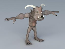 Minotaur Beast 3d model preview