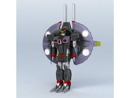 Gundam Seed Destiny Destroy 3d model preview