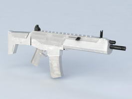 CAL 5.56 Assault Rifle 3d model preview