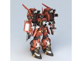 Super Robot Wars Mecha 3d preview