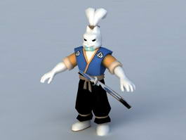 Miyamoto Usagi TMNT 3d preview