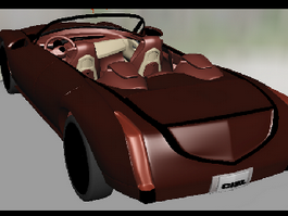 Cadillac ATS Convertible 3d preview