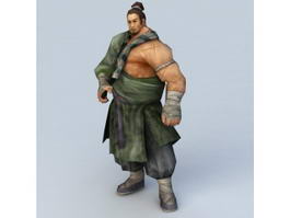 Ancient Kung Fu Master 3d preview
