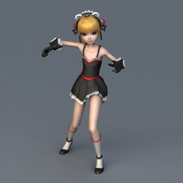 free 3d character models rigged vrchat