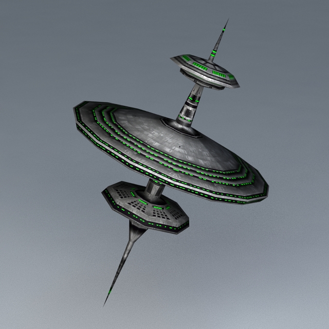 Sci Fi Space Station 3d Model 3ds Max Files Free Download Modeling