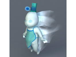 Baby Ghost 3d model preview