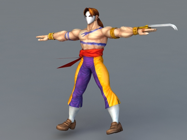 Vega (Street Fighter IV, PS3) - 3D model by ova1514 (@ova1514) [34355f8]