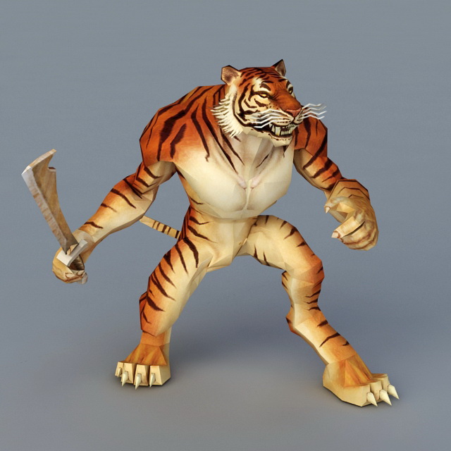 Tiger 3d model free download - CadNav