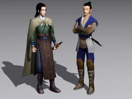 Chinese Swordsman 3d preview