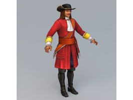 18th Century Dragoon 3d preview