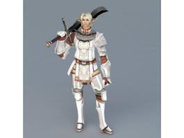 High Elf Knight 3d preview