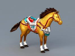Mount Horse 3d model preview