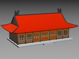 Chinese Palace 3d model preview