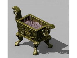 Bronze Ding Vessel 3d preview