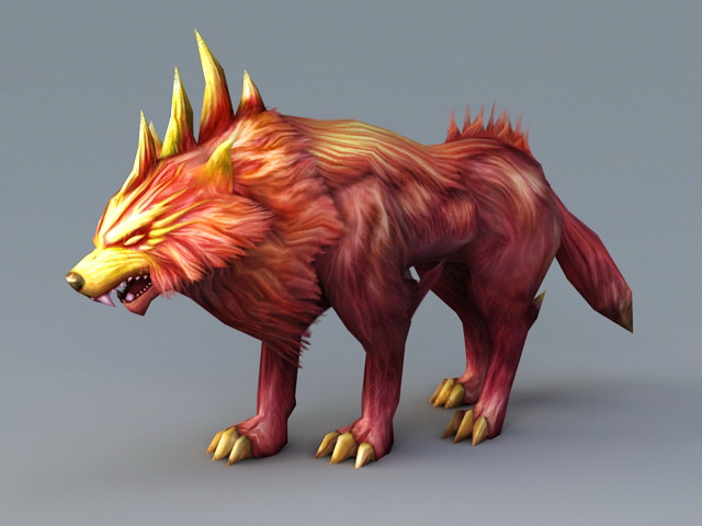 Pixilart  demon dog uploaded by Thewolfneko