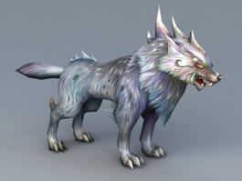 Magic Wolf 3d model preview