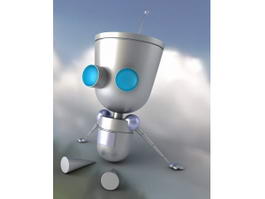 Small Robot 3d model preview