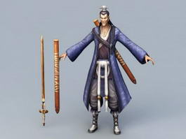 Swordsman Chinese Character 3d preview