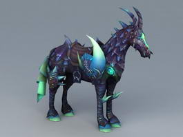 Magic War Horse 3d model preview