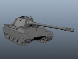 G80 Tank 3d model preview