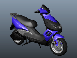 Moped Scooter 3d preview