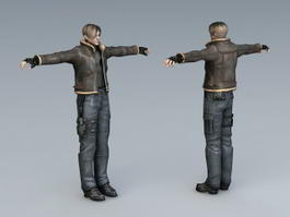 Alyx Vance - Half-Life character 3d model - CadNav