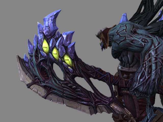 Demons Monster 3d rendering