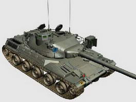 AMX-30 Tank 3d model preview