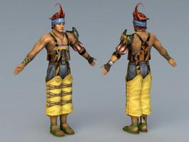 Final Fantasy X Wakka 3d preview
