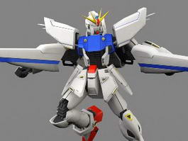 Mobile Suit Gundam F91 3d model preview