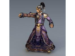 Qing Dynasty Politician 3d model preview