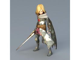 Dragon Nest Geraint 3d preview