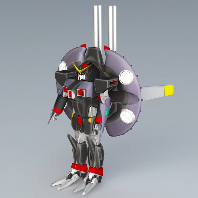 Gundam Seed Destiny Destroy 3d rendering