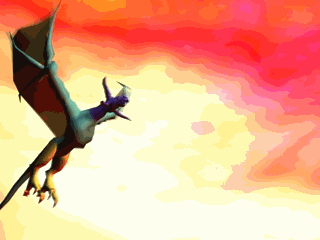 Flying Dragon Rig 3d rendering