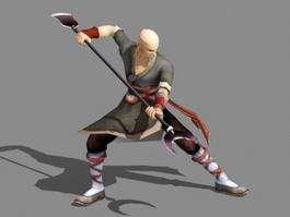 Shaolin Warrior Monk 3d preview