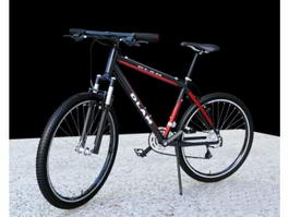 Black Mountain Bicycle 3d model preview
